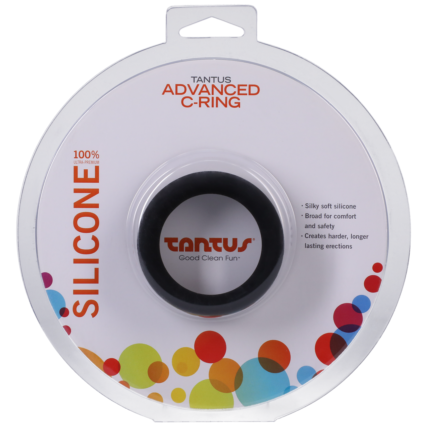 Cock Ring Advanced 1 3/4 inches Black