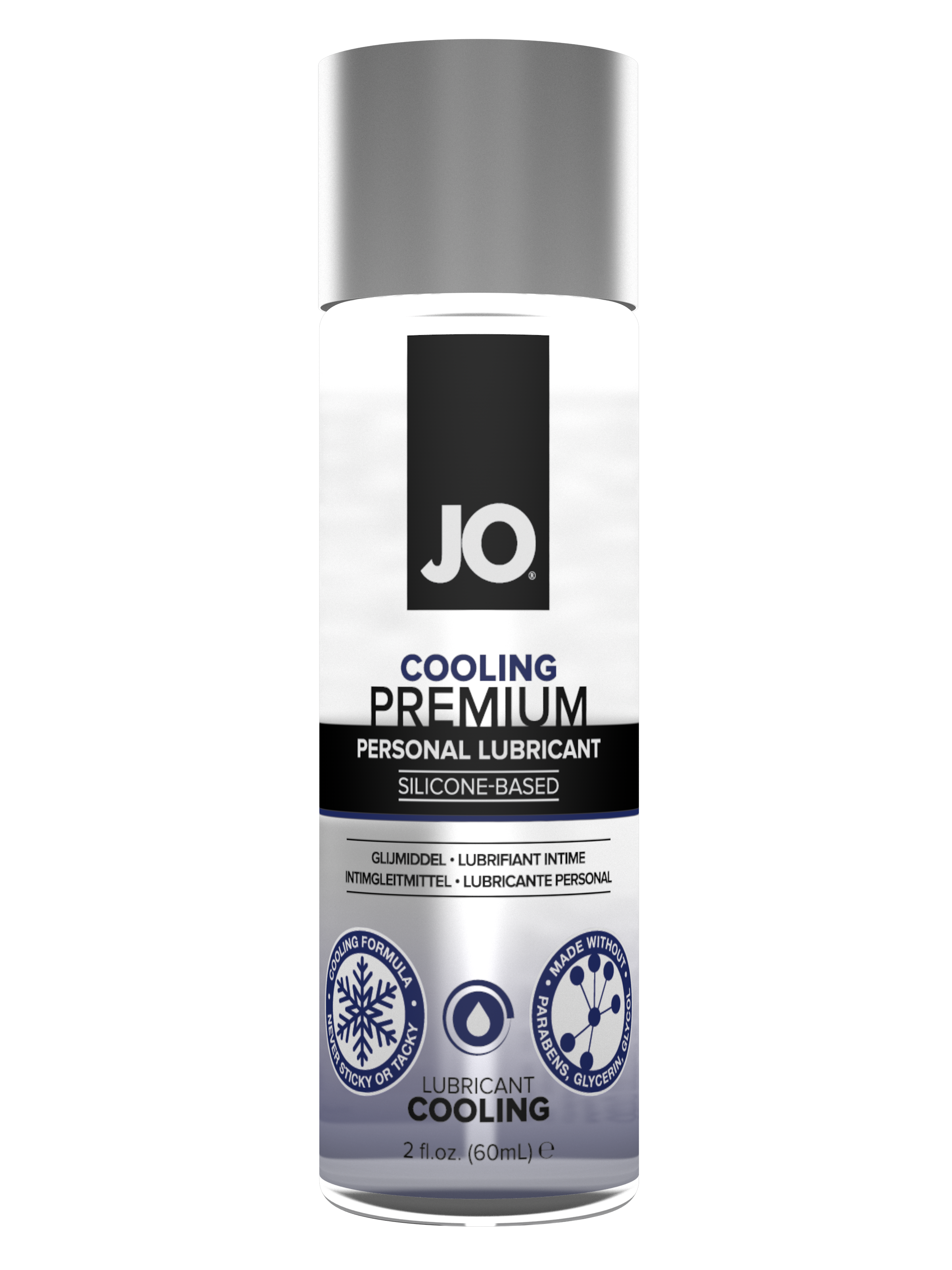 JO Premium Silicone - Cooling - Lubricant 2 fl oz / 60 mL