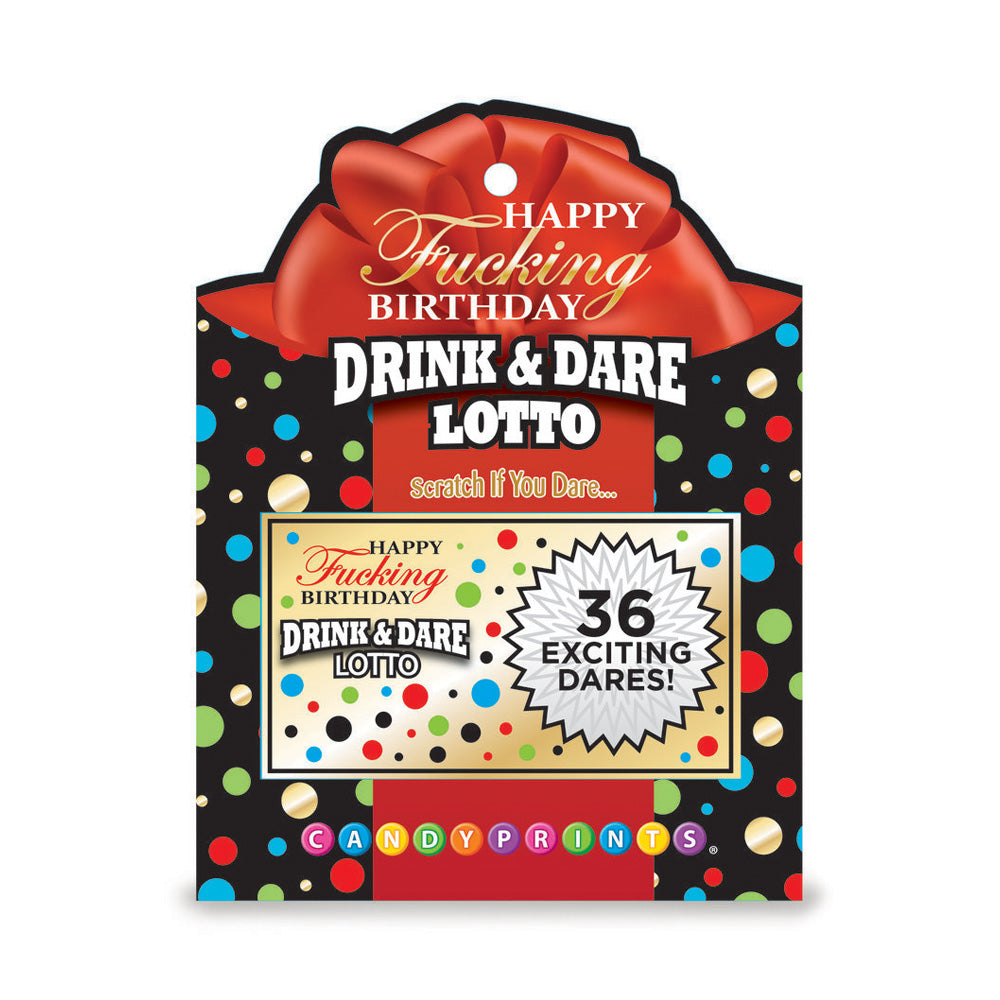 Happy Fucking Birthday Lotto 36pc *