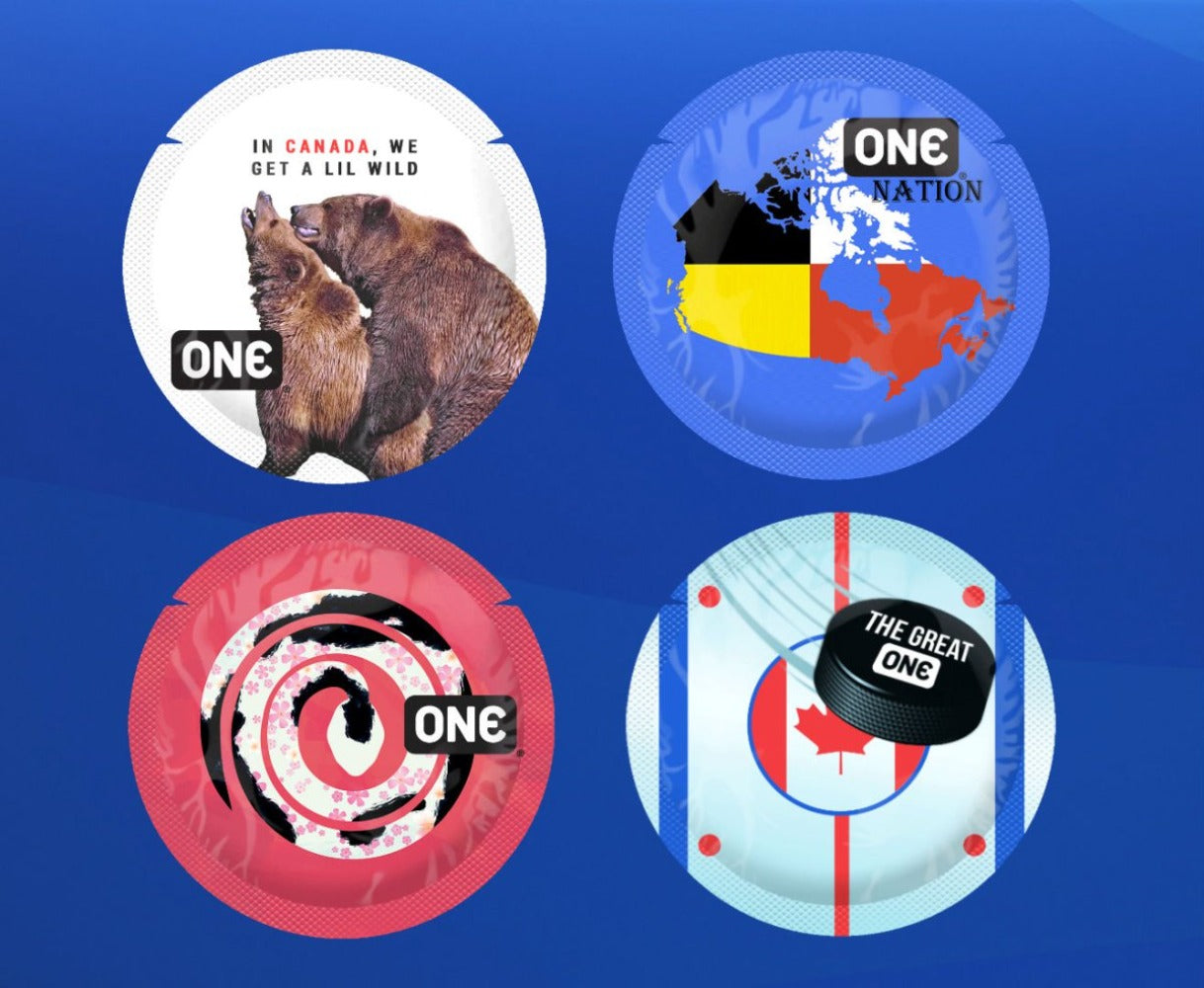 ONE Canadian Classic Condoms - Bulk