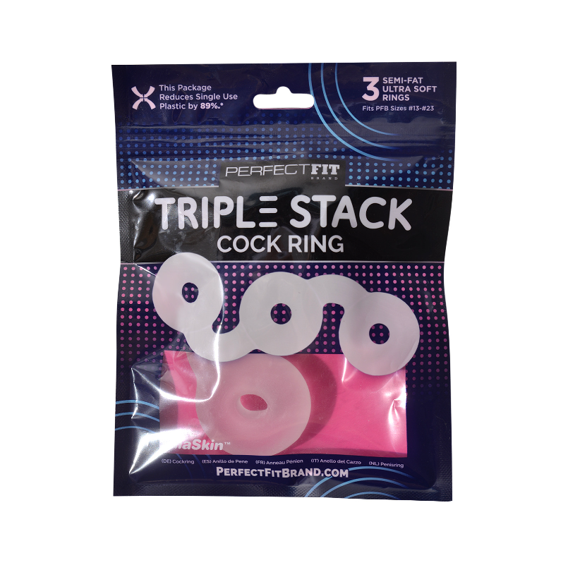 Triple Stack Donut Ring *