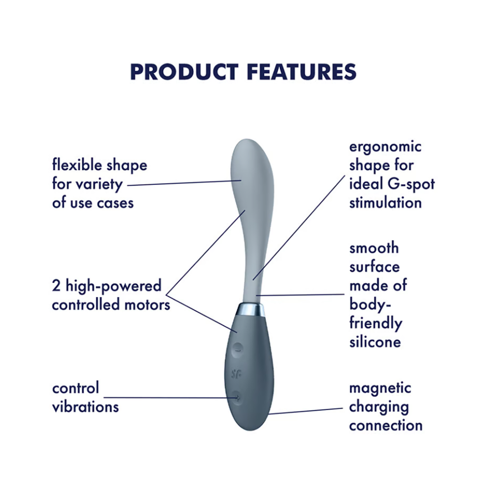 G-Spot Flex 3 - Soft Grey