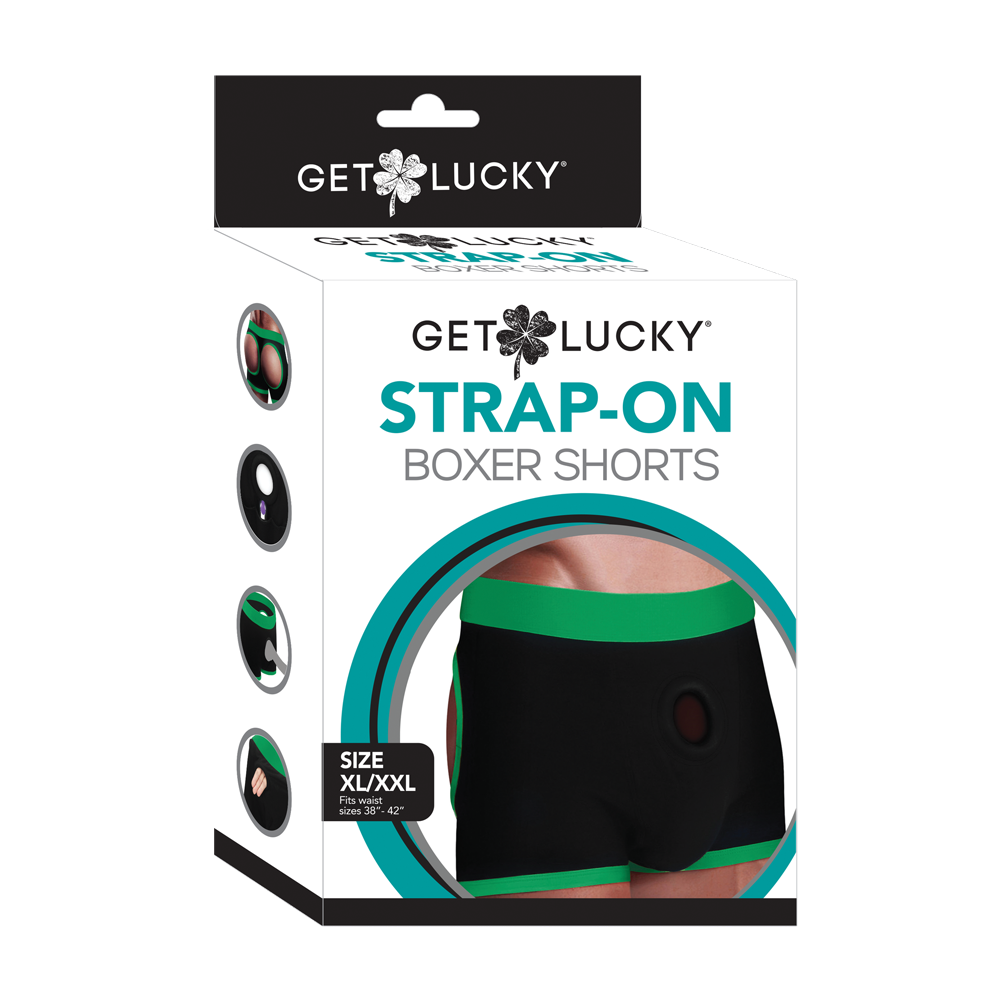 Get Lucky Strap-On Boxer Shorts XL/XXL*