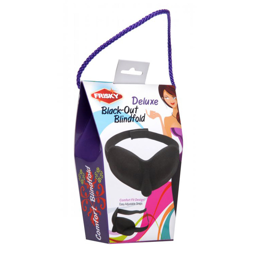 Deluxe Ergo Black-Out Blindfold