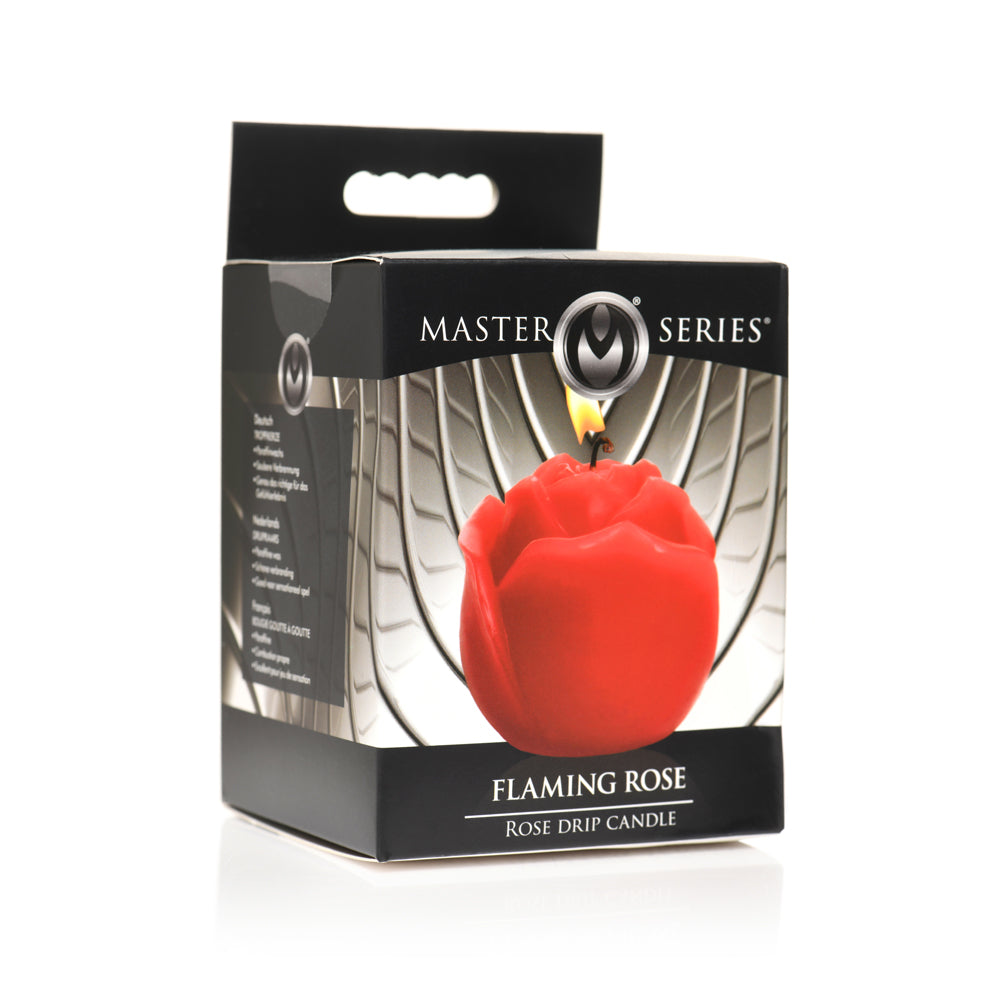 Flaming Rose Rose Drip Candle