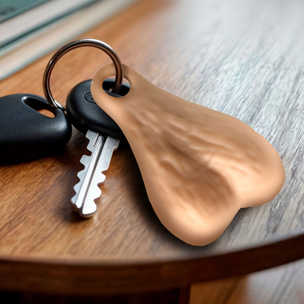 Nuts 3 Keychain Set - Dark/Light/Silver