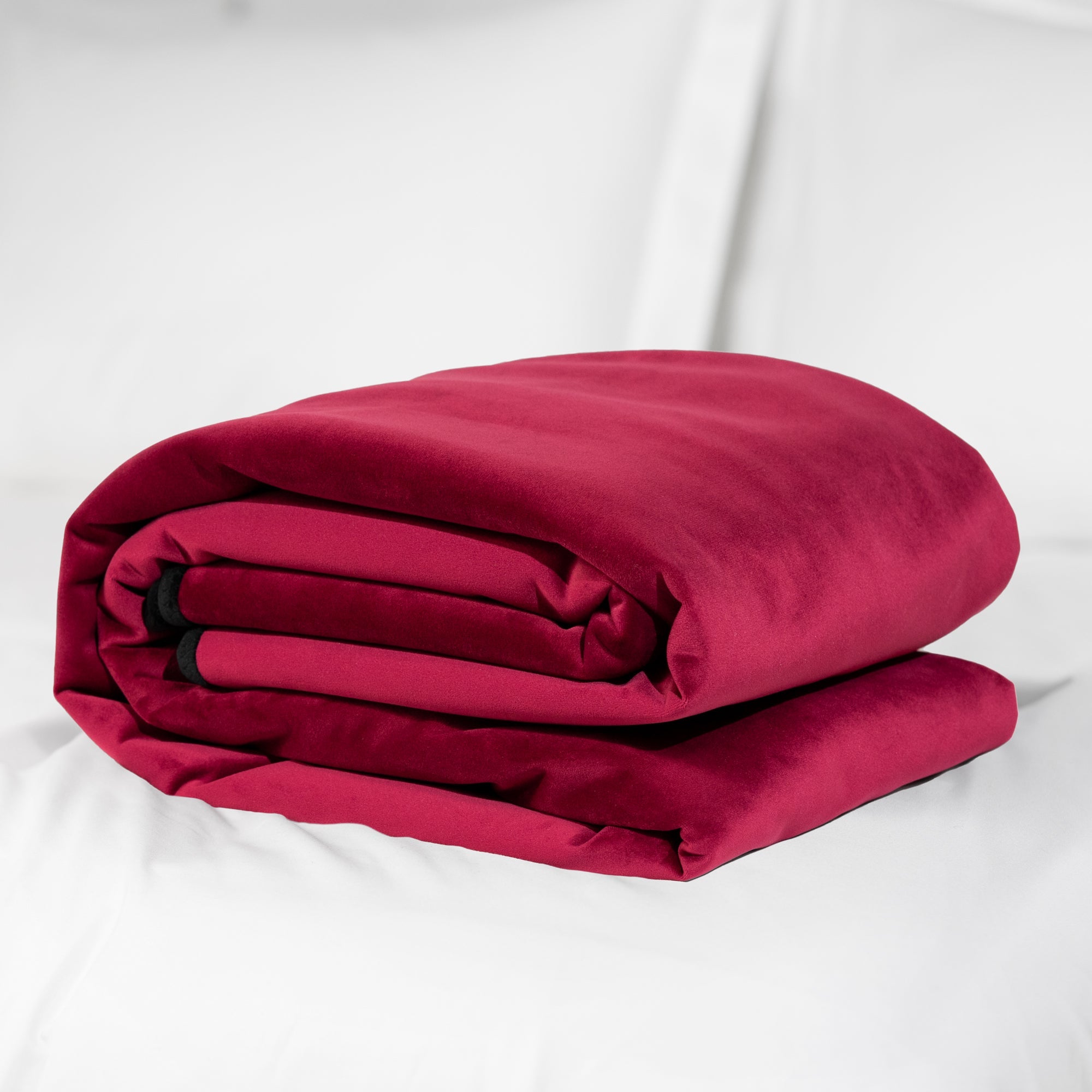 Fascinator Throw Merlot Microvelvet - Mini