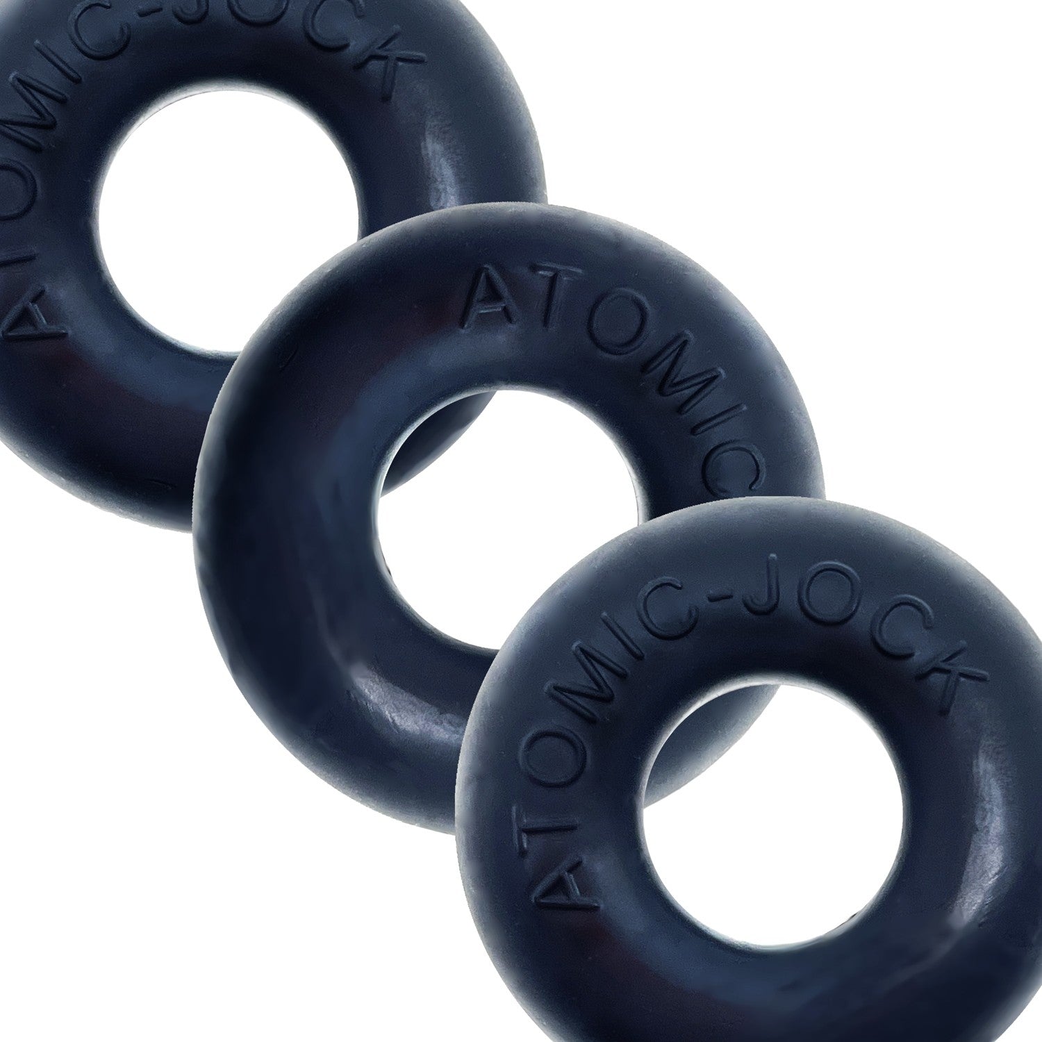 RINGER, cockring 3-pack - PLUS+SILICONE special edition - NIGHT