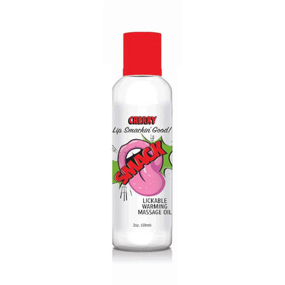 Warming & Lickable Massage Oil Cherry