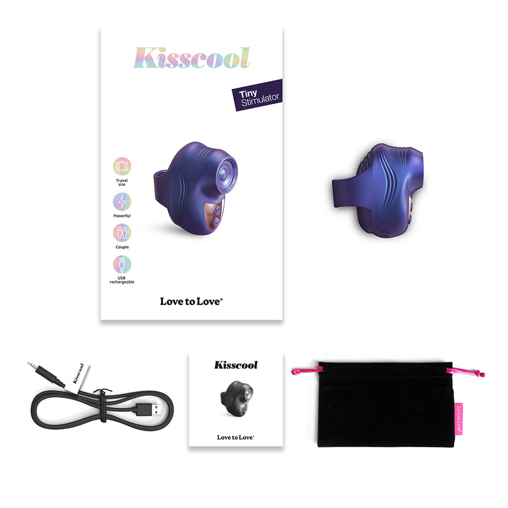 KISSCOOL - IRIDESCENT INDIGO