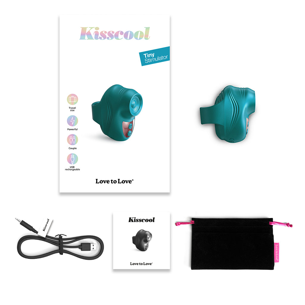 KISSCOOL - IRIDESCENT TEAL