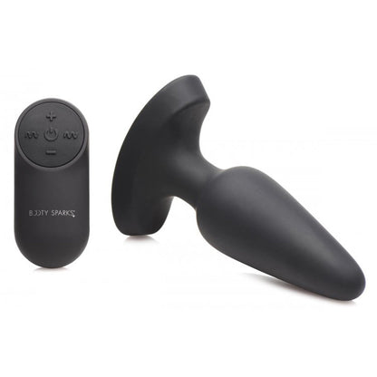 Laser Heart Medium Anal Plug w/ RC *