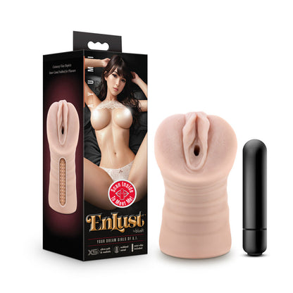 EnLust Ayumi - Vibrating Stroker - Beige