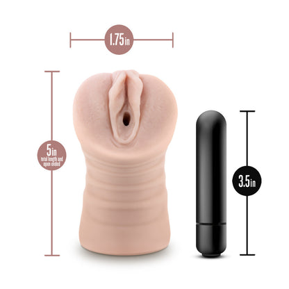 EnLust Ayumi - Vibrating Stroker - Beige