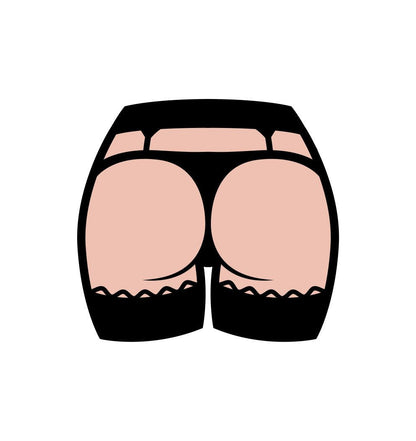 Enamel Pin: Sexy Butt *