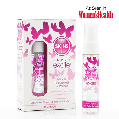 Skins Super Excite Clitoral Gel 1oz/30ml