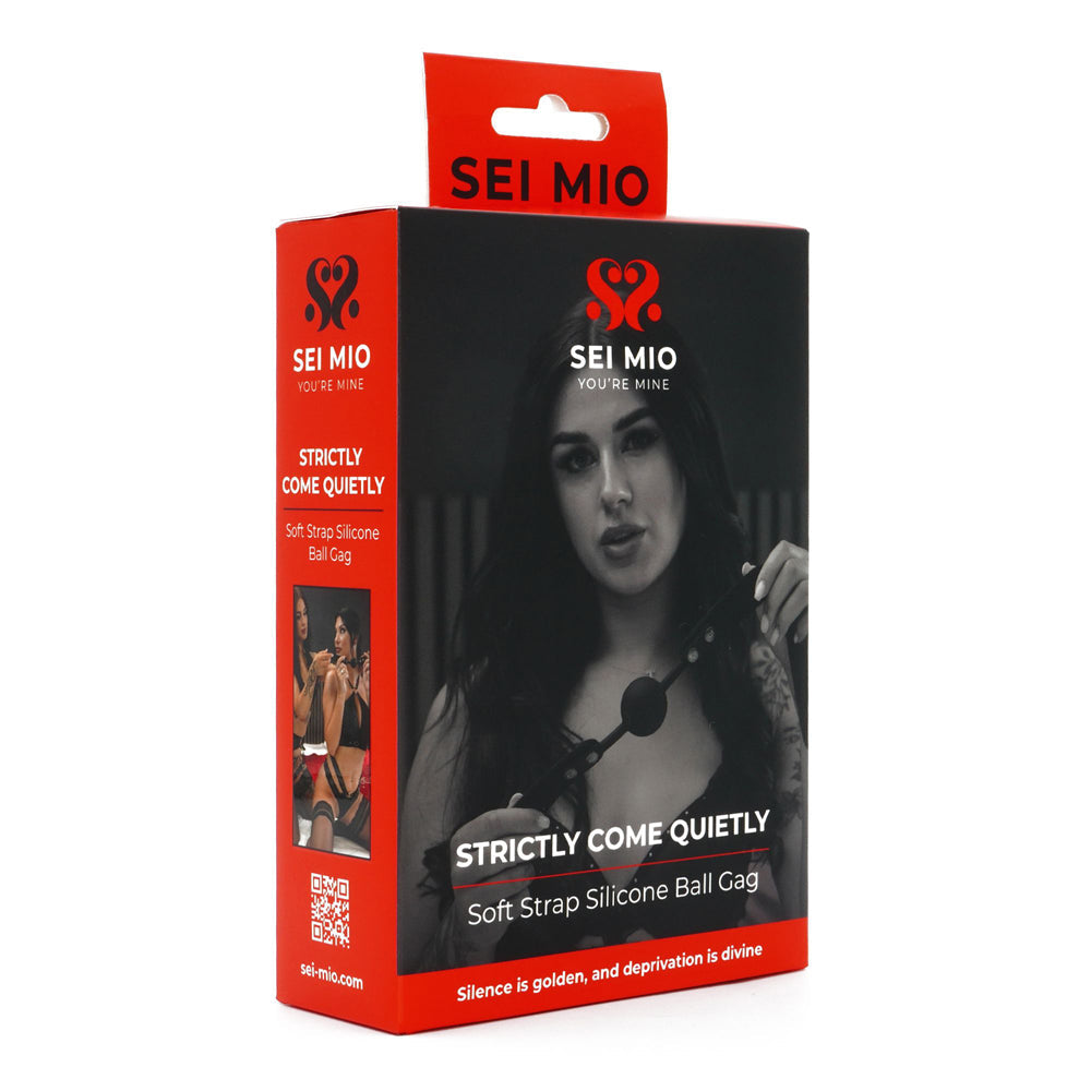 SEI MIO Strictly Come Quietly Ball Gag