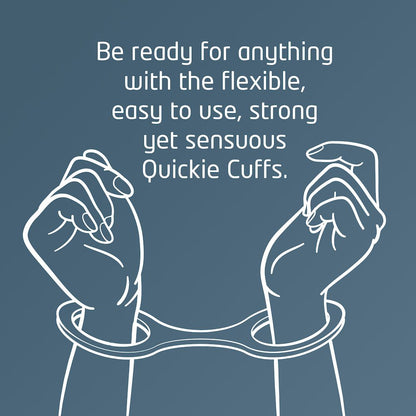 Quickie Cuffs - Medium - Black