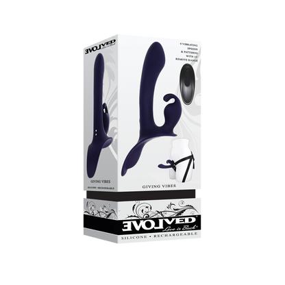 Evolved Giving Vibes - harness with RC vibrating