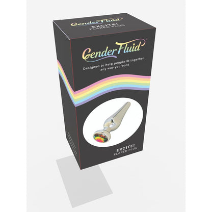 Gender Fluid Excite! Flared Plug *