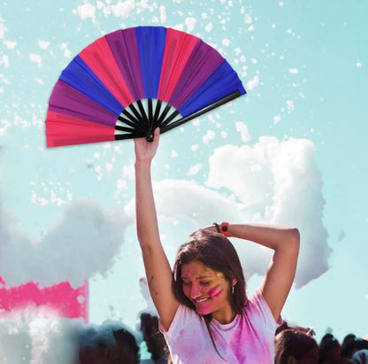 Bisexual Pride X-Large Hand Fan