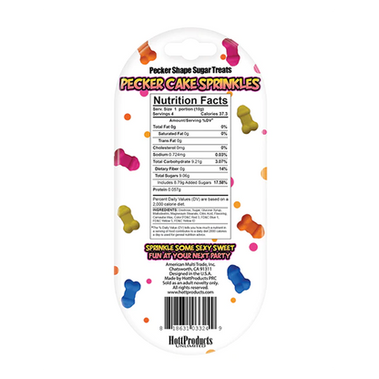 Pecker Cake Sprinkles