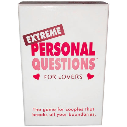 Extreme Personal Questions for Lovers