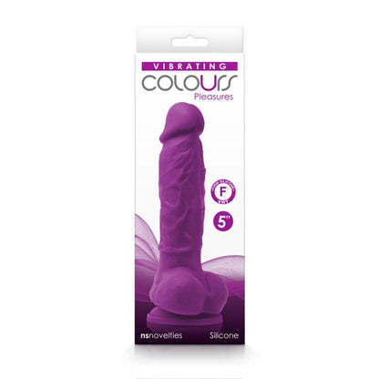 Colours Pleasures 5" Vibrating - Purple