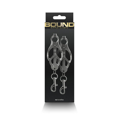 Bound Nipple Clamps - C3 - Gunmetal