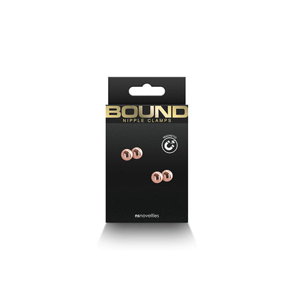 Bound Nipple Clamps - M1 - Rose Gold