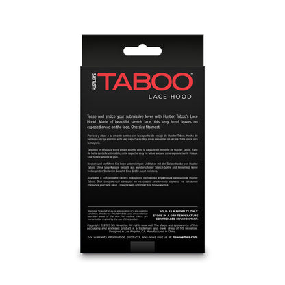 Hustler Taboo - Lace Hood - White