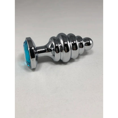 Thread Anal Plug: Large w/ Blue