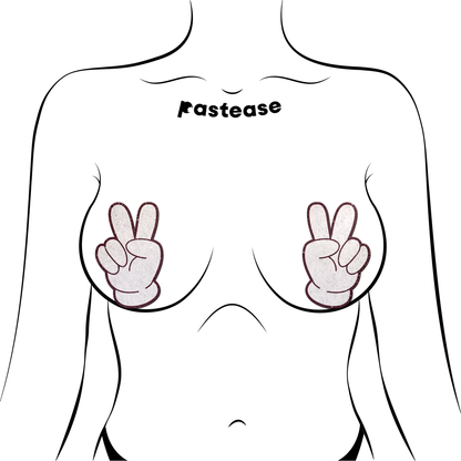 Peace Hands Pasties