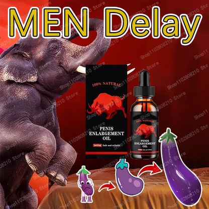 Essential Oil Big Dick Male Penis Enlargement Oil Increase Size