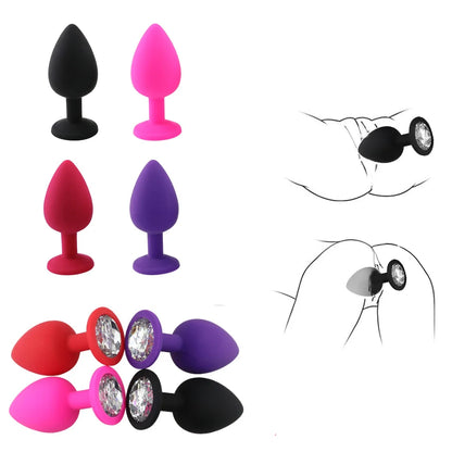 Soft Silicone Anal Butt Plug