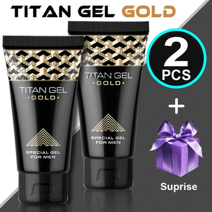 2x Titan gel gold