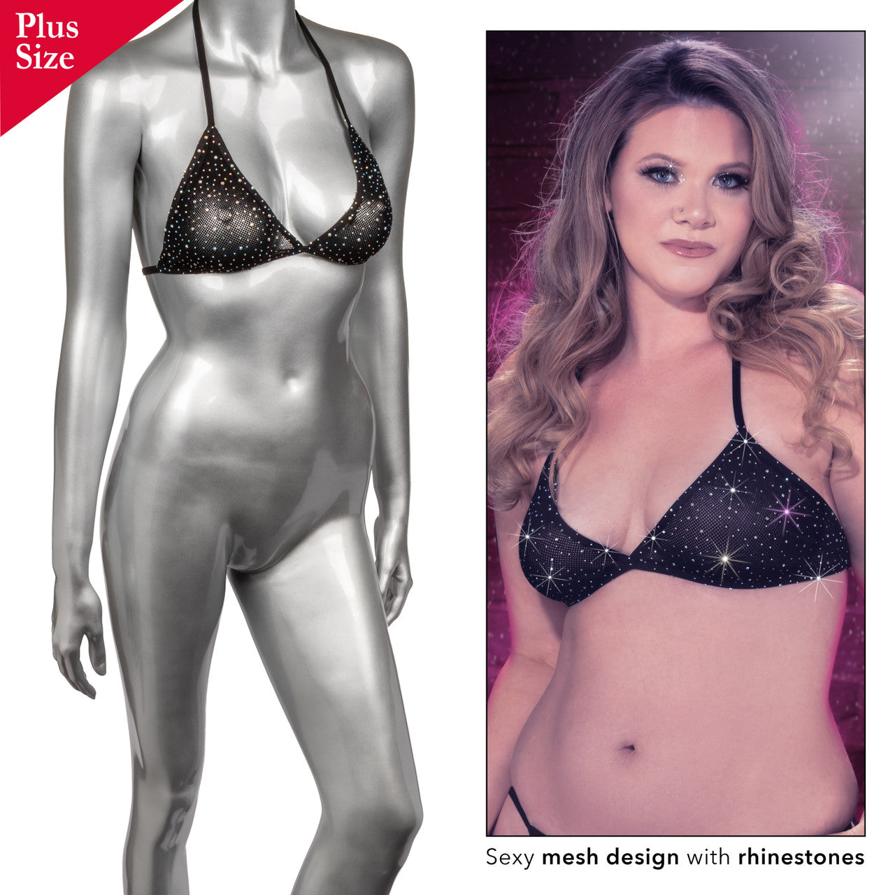 Radiance™ Triangle Bikini Top - Plus *