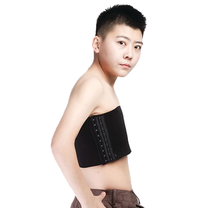 GF Strapless Chest Binder - Black Large