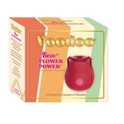 Voodoo Flower Power Rose - Red