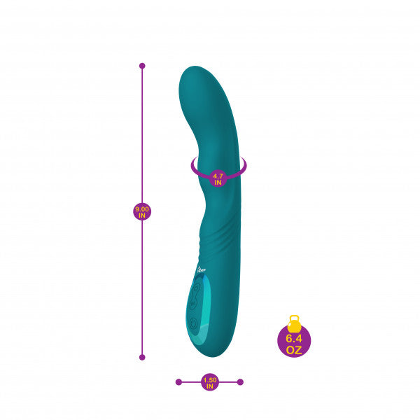 Swagger - Wriggling G-spot Vibe - Ocean