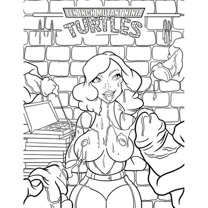 Porn Parody Colouring Book
