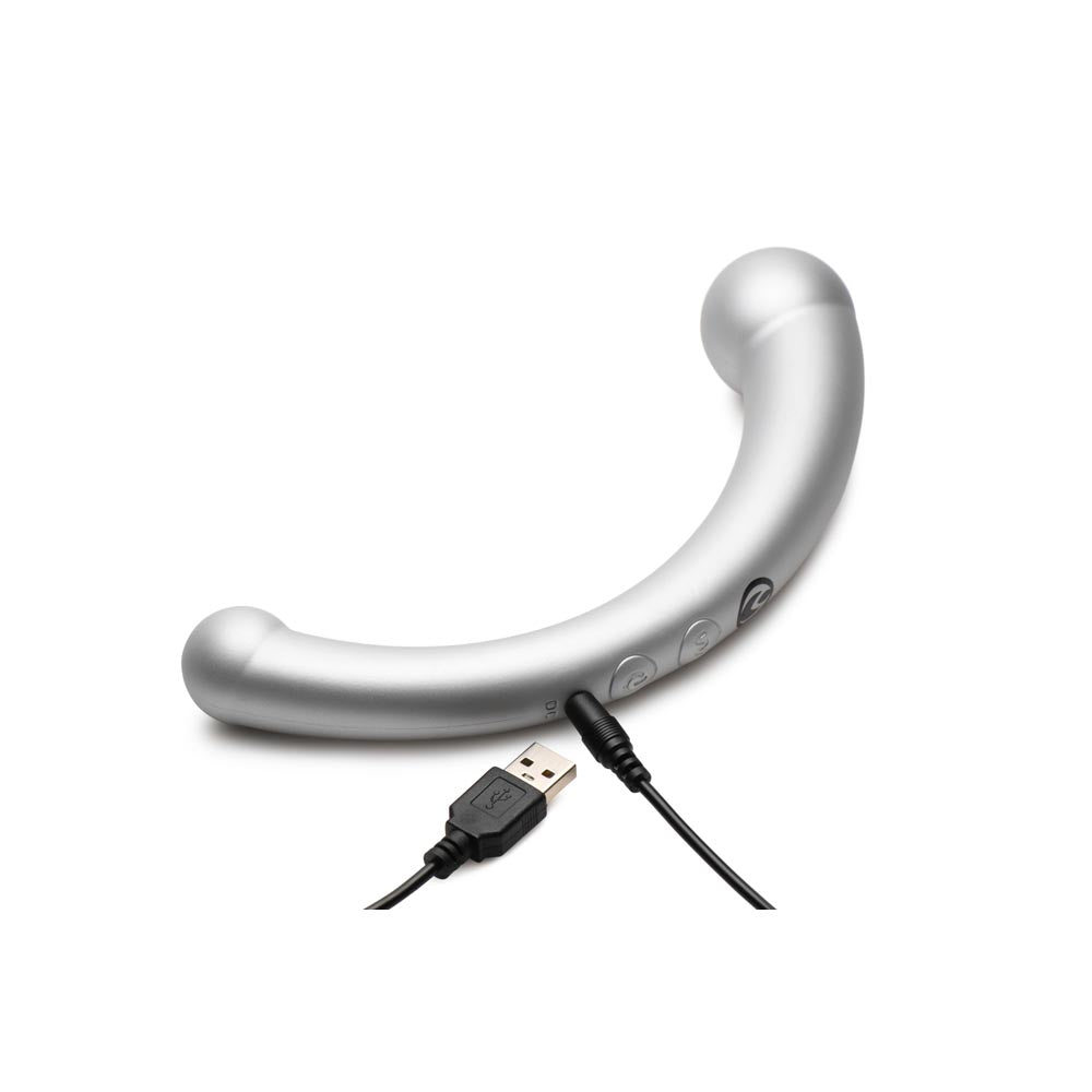 Vibrating Silicone G-Spot Stimulator Sil