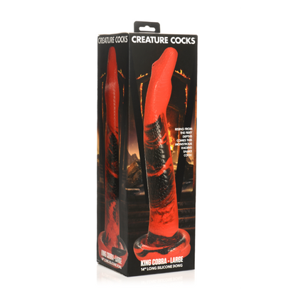 King Cobra - Large 14" Silicone Dong
