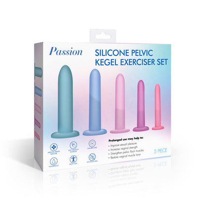 Silicone Pelvic Kegel Exerciser Set
