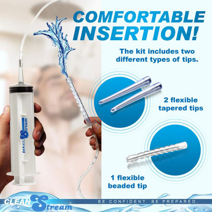 Enema Syringe With Attachments