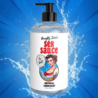 Naughty Janes Sex Sauce Natural Lube 16oz