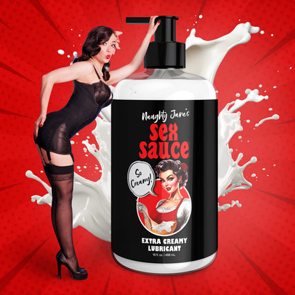 Naughty Janes Sex Sauce Extra Creamy 16oz