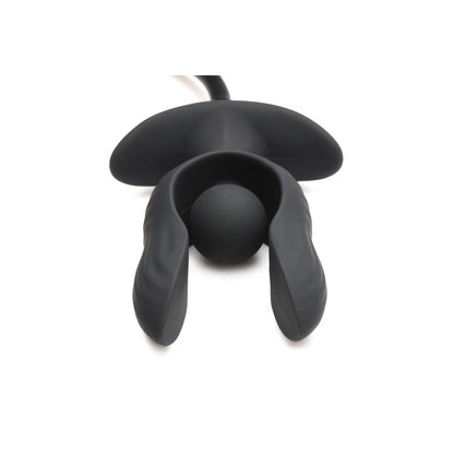 Dark Pearl Inflatable Vibrating Butt Plu