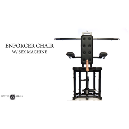 Enforcer Chair with Sex Machine