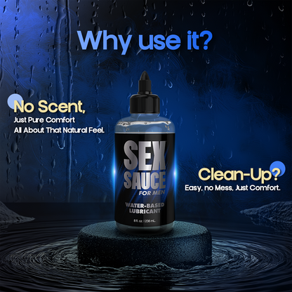 Sex Sauce for Men Water-Based Lube 8oz